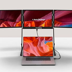 노트북 트리플 모니터 추천? AURA Triple Aero Pro Max 15.6인치 휴대용 모니터 총정리