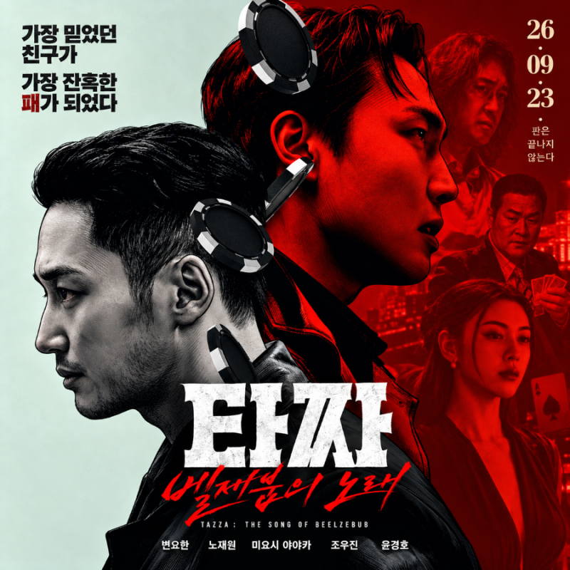 타짜 벨제붑의 노래 정보 출연진 노재원 빌런 연기 기대되는 시사회 평가