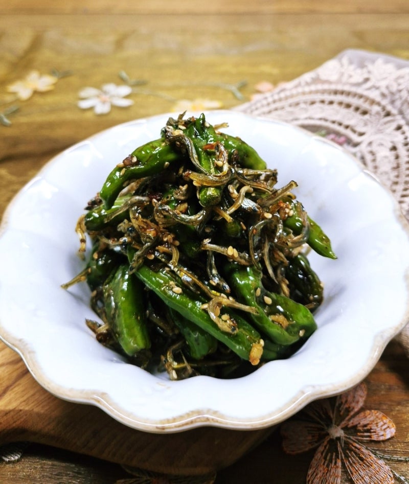 꽈리고추 멸치볶음 밑반찬 만들기