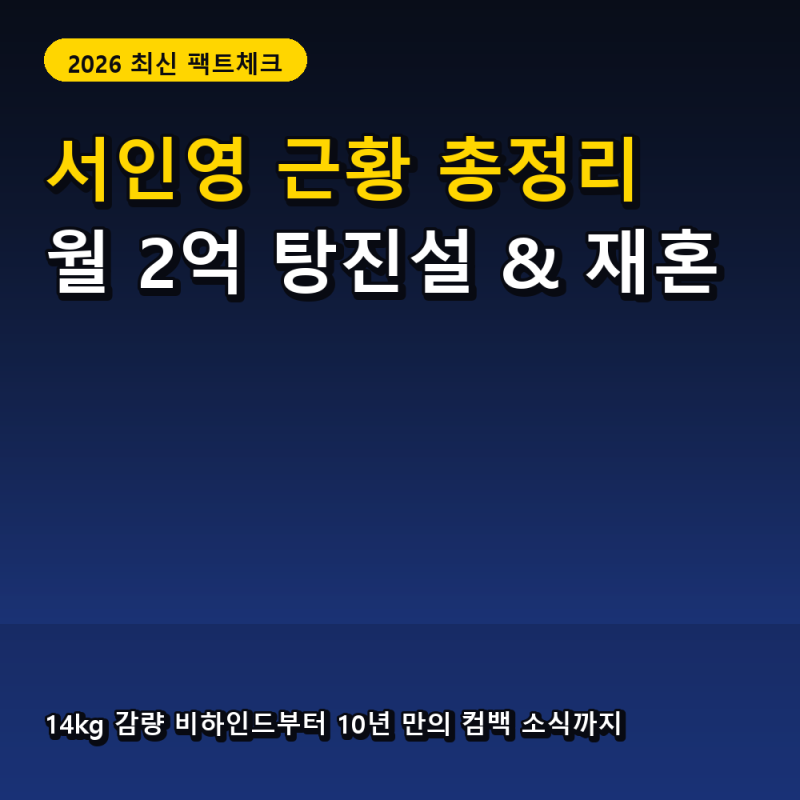서인영 나무위키, 월 2억 탕진설 진짜일까? 14kg 감량 후 재혼 팩트