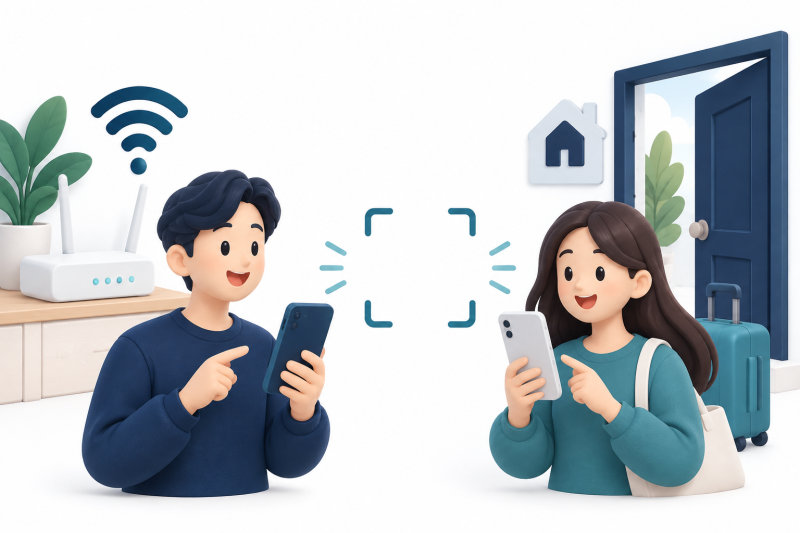 갤럭시 와이파이를 QR 코드로 공유하기: 연결할 네트워크부터 확인하기