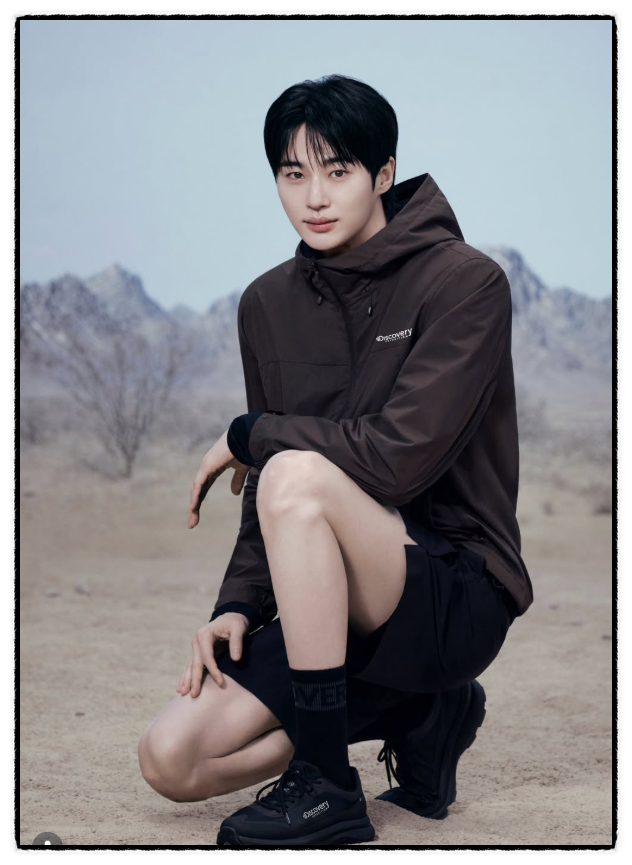 쪼그려 앉았는데 이 정도,변우석 190cm의 위엄
