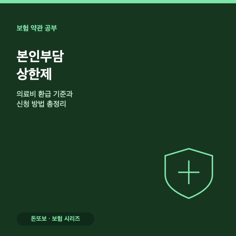 본인부담상한제 - 의료비 환급 기준과 신청 방법 총정리