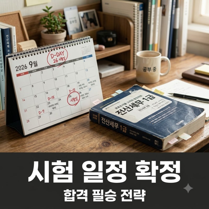 결국 한 달 앞으로.. 2026공인중개사시험일정, 수험표 출력 전 필독!