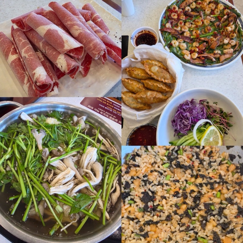 롯데아울렛 용인기흥점 맛집 장원갑칼국수 고매동 샤브칼국수 코스