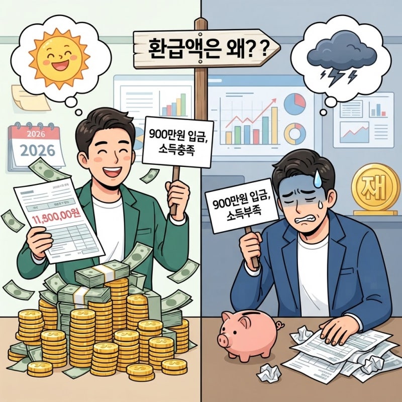 2026 IRP 세액공제 한도, 900만원을 넣어도 환급액이 달라지는 결정적 조건
