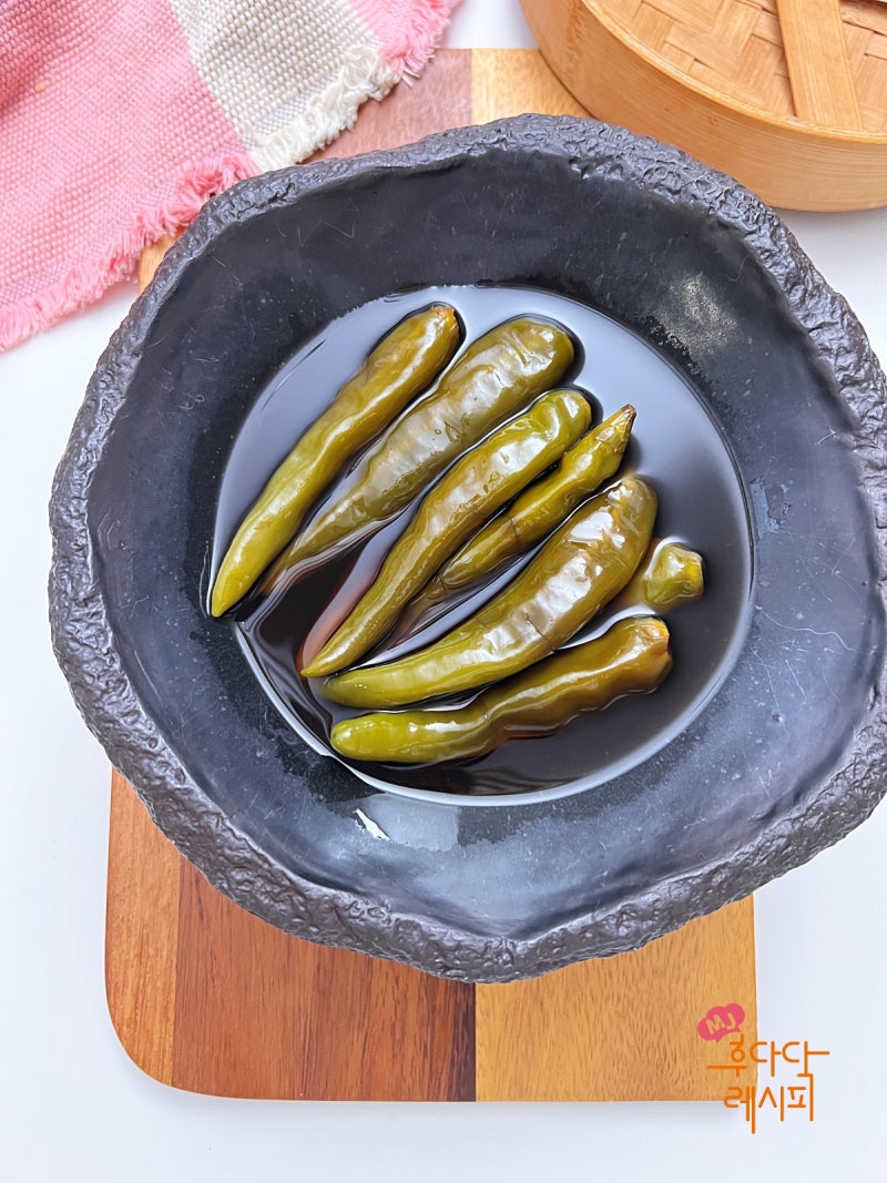 간장 고추장아찌 만들기 비율 청양고추 장아찌