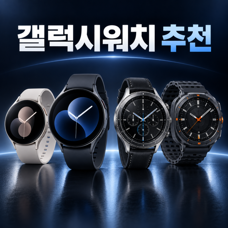 갤럭시워치 추천, 워치9·울트라2·워치8 클래식 차이와 선택 방법