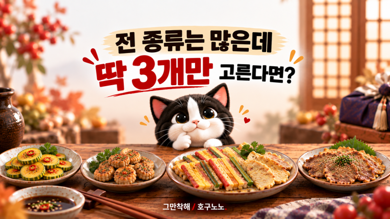 명절 전 종류 총정리, 추석에는 어떤 전을 준비할까?