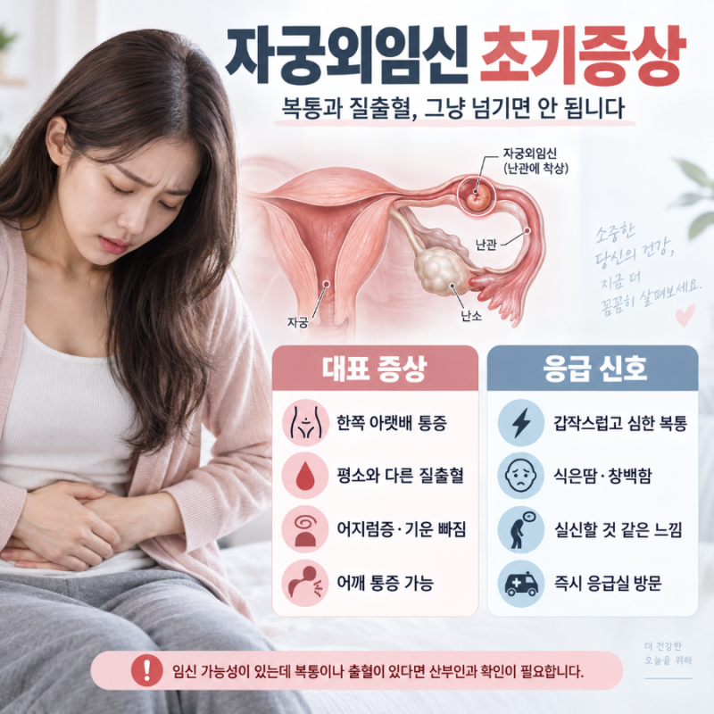자궁외임신 증상, 원인, 임테기, hCG 수치, 치료, 초기증상, 수술 등 총정리