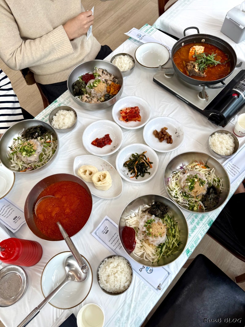 포항 물회 맛집 마라도회식당 최강달인물회