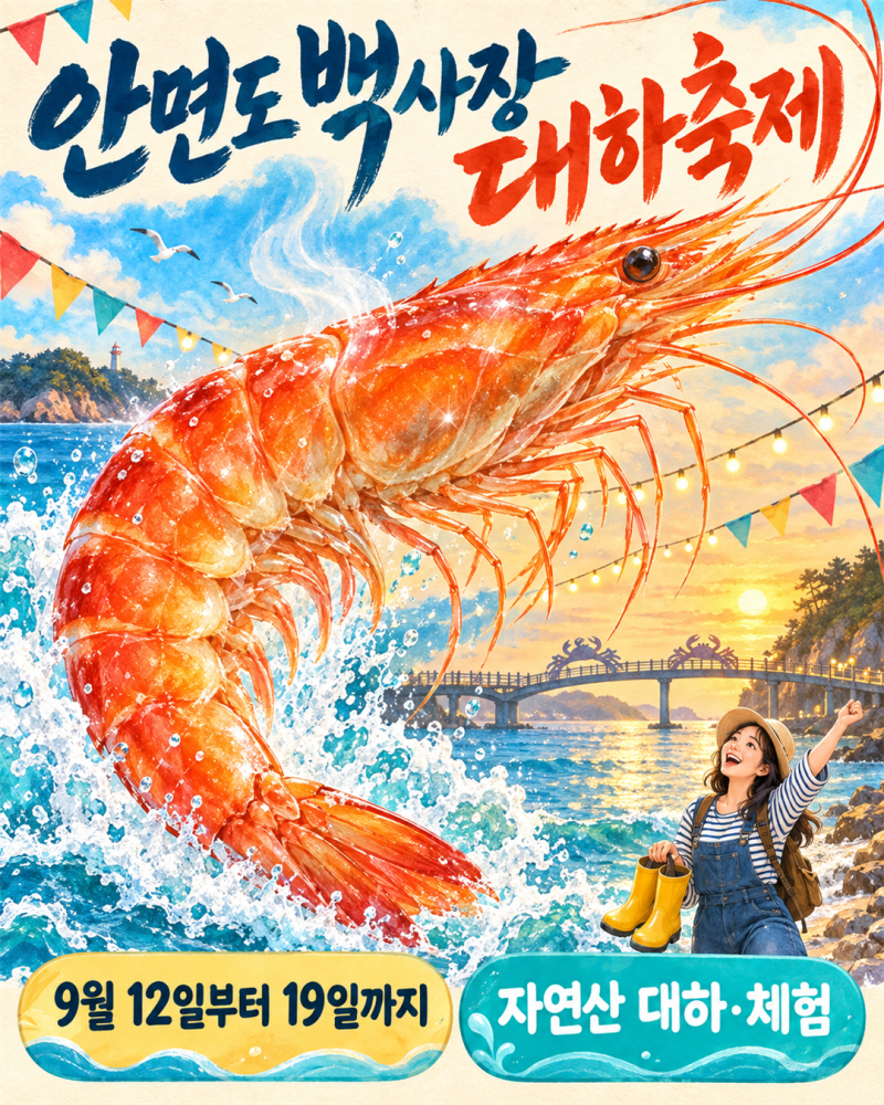 안면도 백사장 대하축제 2026, 9월 15일 이후 방문 전에 볼 것