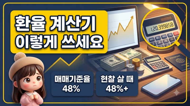 원달러 환율 계산기 사용 가이드