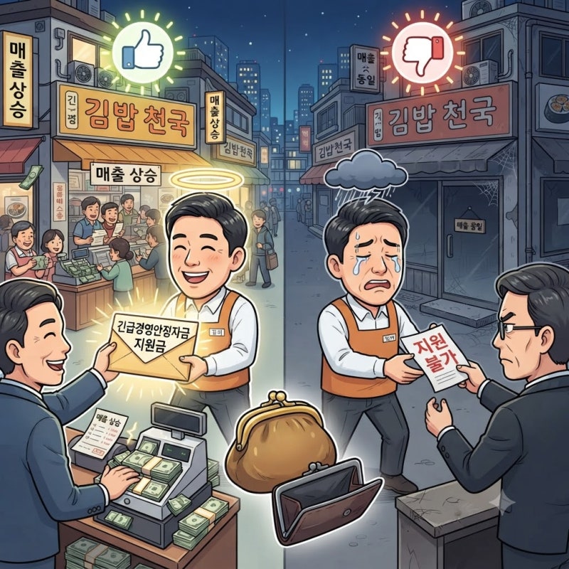 소상공인 긴급경영안정자금 2026, 같은 매출인데 승인과 탈락이 갈리는 기준