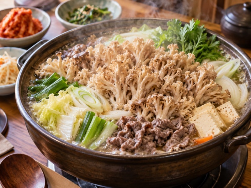 싸리버섯 가격 1kg 얼마? 2026 자연산 시세와 먹기 전 주의사항