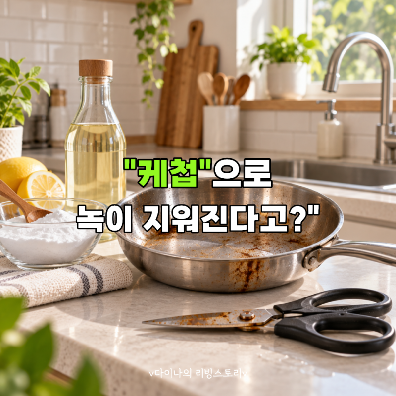 스테인레스 녹이 생겼다면? 살림 고수들이 먼저 꺼낸다는 "이것"
