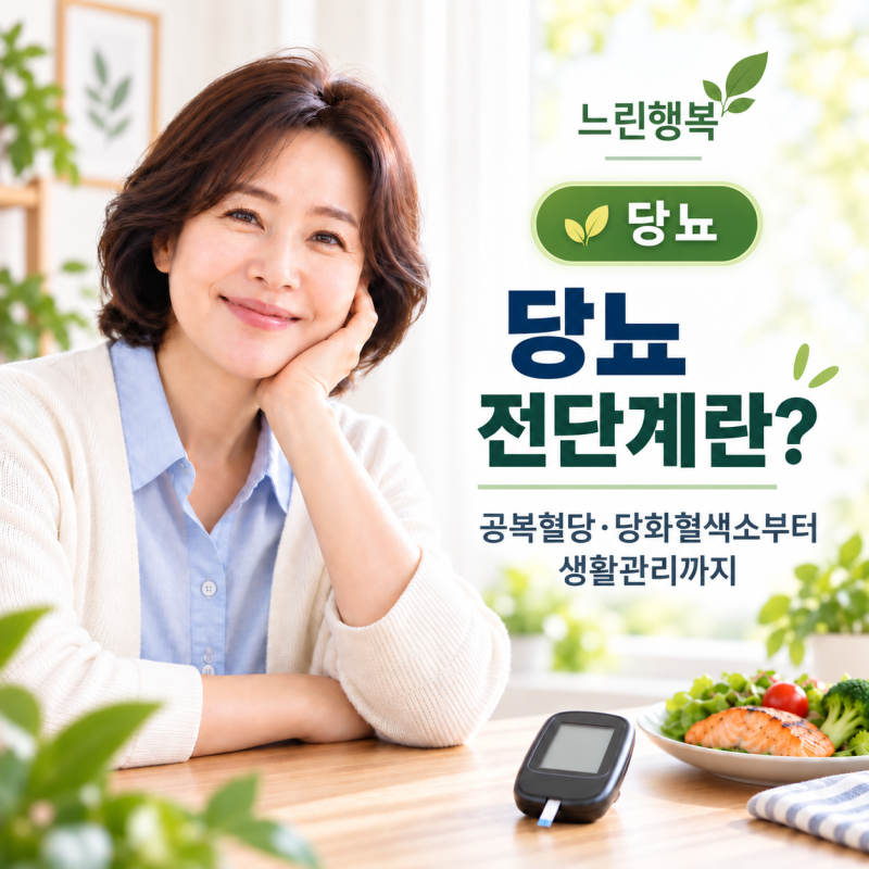 1탄. 당뇨 전단계란?｜공복혈당·당화혈색소 기준