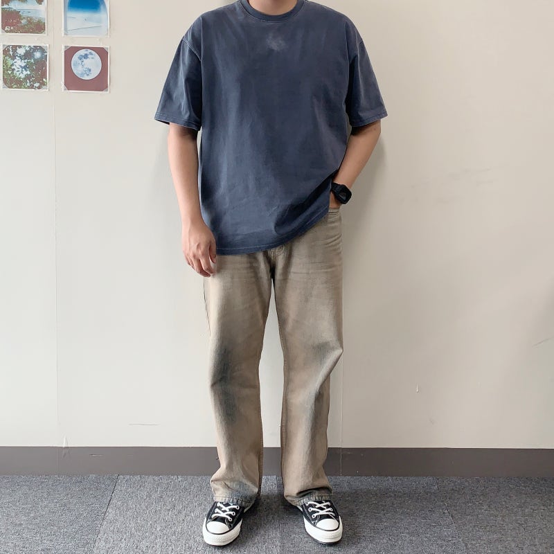 편하게 입기 좋은 남자 캐주얼룩 , 컨버스 재팬 제이하이 블랙 신고!