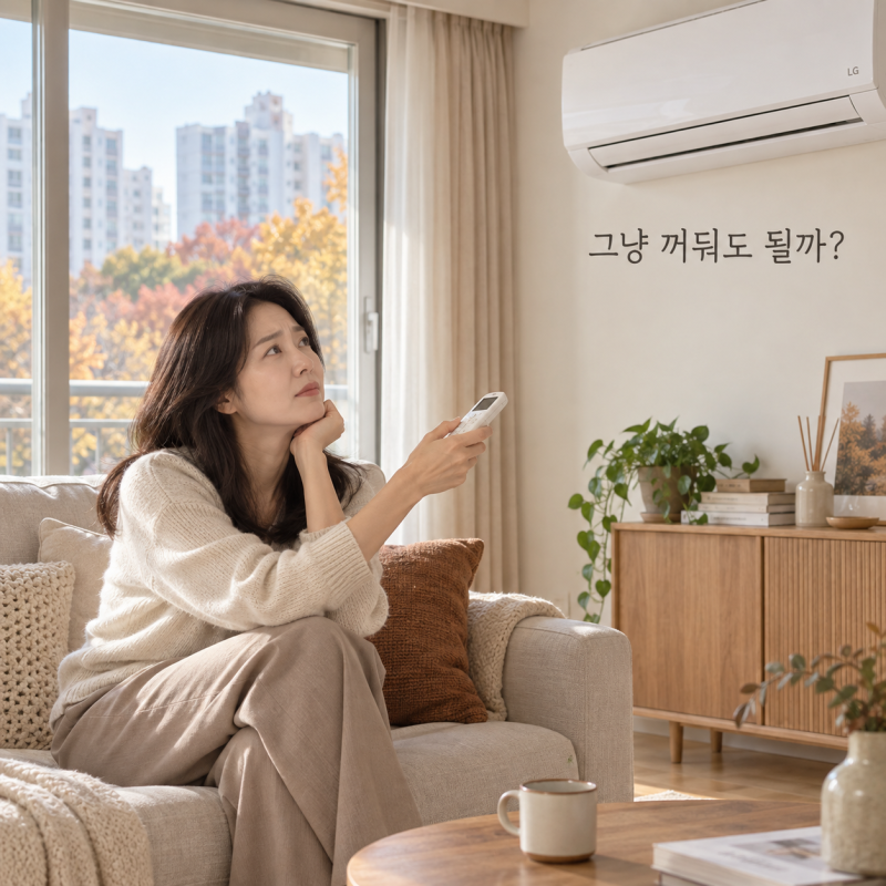 에어컨 이제 안 쓸 건데 그냥 꺼둬도 될까 내년에 냄새나는 이유