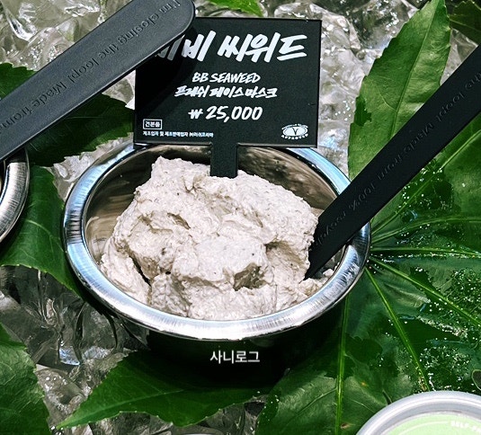 러쉬 비비씨위드(BB Seaweed) 마스크팩 사용 후기(각질 케어 수분 충전) | 러쉬 마스크팩 종류별 ....