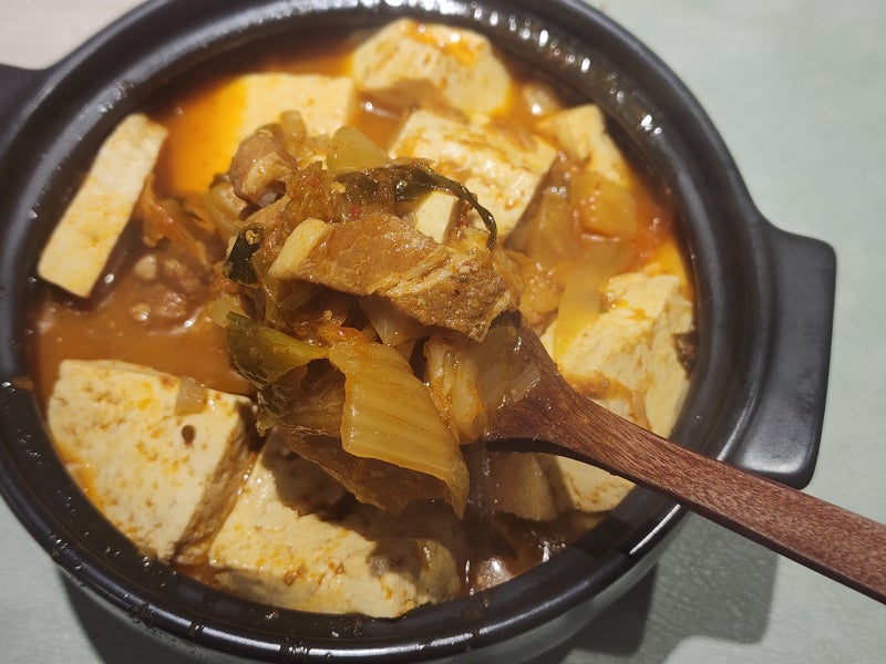 류수영 김치찌개 레시피 돼지고기김치찌개 끓이는법