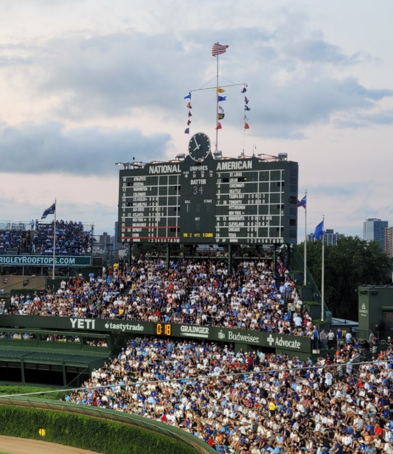 [MLB 경기 직관] 시카고 컵스 Wrigley Field 리글리 필드 직관 후기