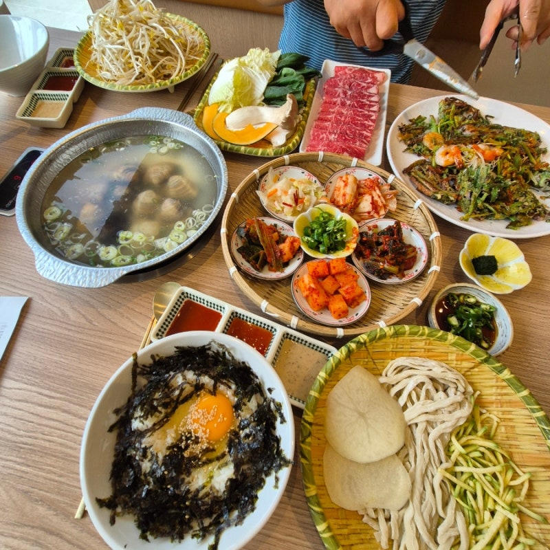 부산 서면 룸식당 가족모임,단체모임하기 좋은 한식코스,샤브샤브맛집 코스모스 부산점