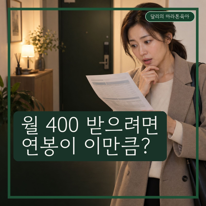 월급 400만원 받으려면 연봉 얼마일까? 생각보다 높은 세전 연봉