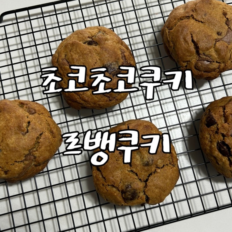 [홈베이킹] 르뱅쿠키 초코쿠키 만들기
