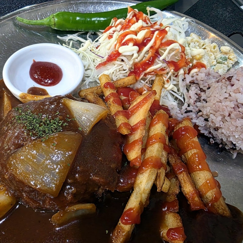 釜山漢堡排美食 高官漢堡排外送食記｜田浦洞現場晚餐菜單