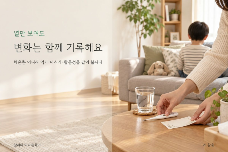 아데노바이러스 감기인 줄 알았는데, 내가 초기에 놓친 신호와 다른 질병 차이