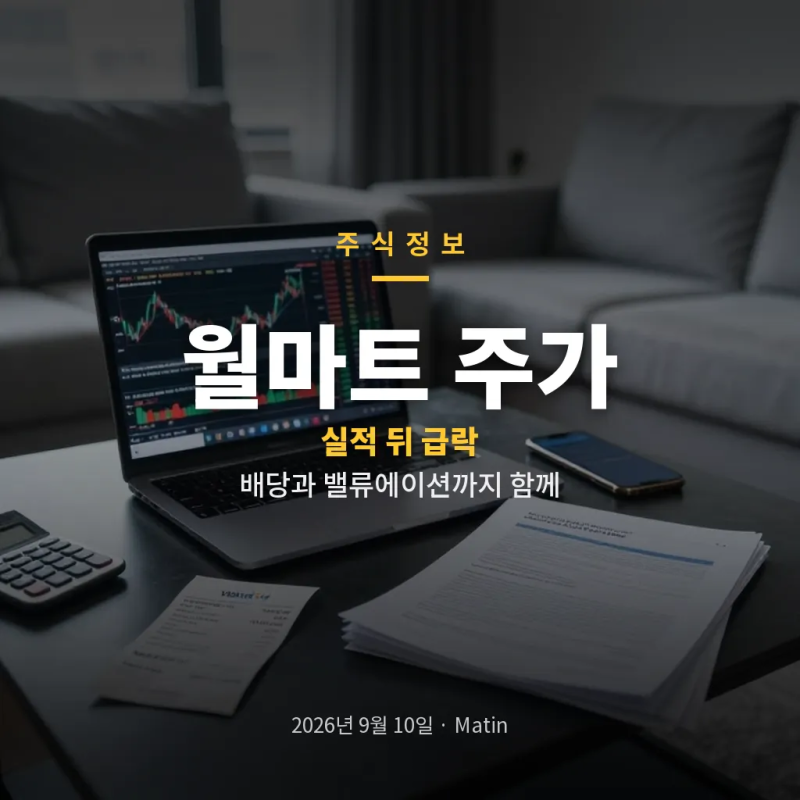 월마트 주가 전망, 실적 발표 뒤 하락 이유와 배당금·고평가 논란까지
