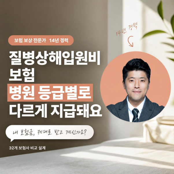 상급종합병원 입원했는데 왜 보장이 안 될까? 입원비 보험의 함정