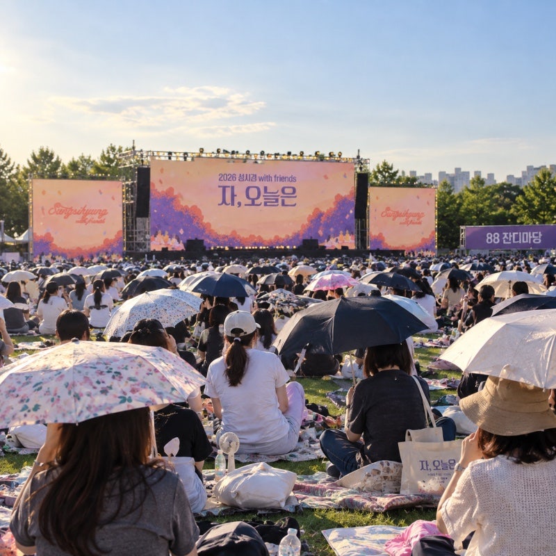 성시경 콘서트 16만원 논란, 운영 최악에 땡볕에 거지체험했다?