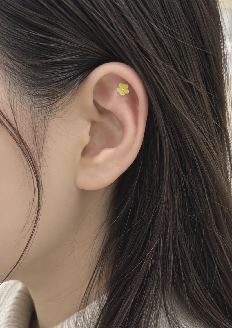 수원 피어싱｜귀 뚫고 붓거나 빨개졌다면? 연골 피어싱 관리와 무료 세척·소독