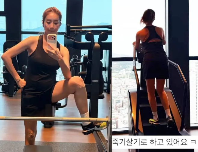 “결혼 6년 만에 꿈처럼 임신”… 47세 최고령 산모 여배우가 만삭에도 한 운동법