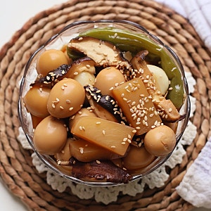 꽈리고추 메추리알장조림 레시피 메추리알조림