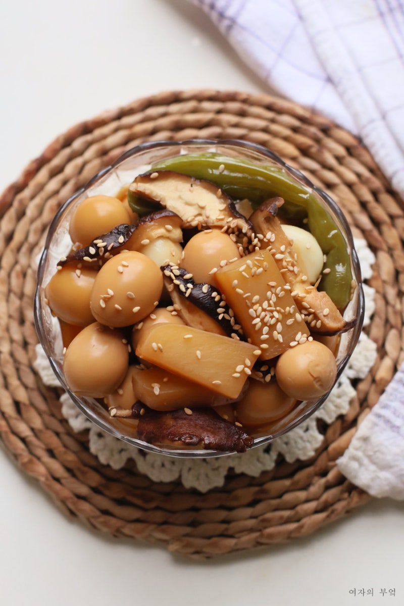 꽈리고추 메추리알장조림 레시피 메추리알조림