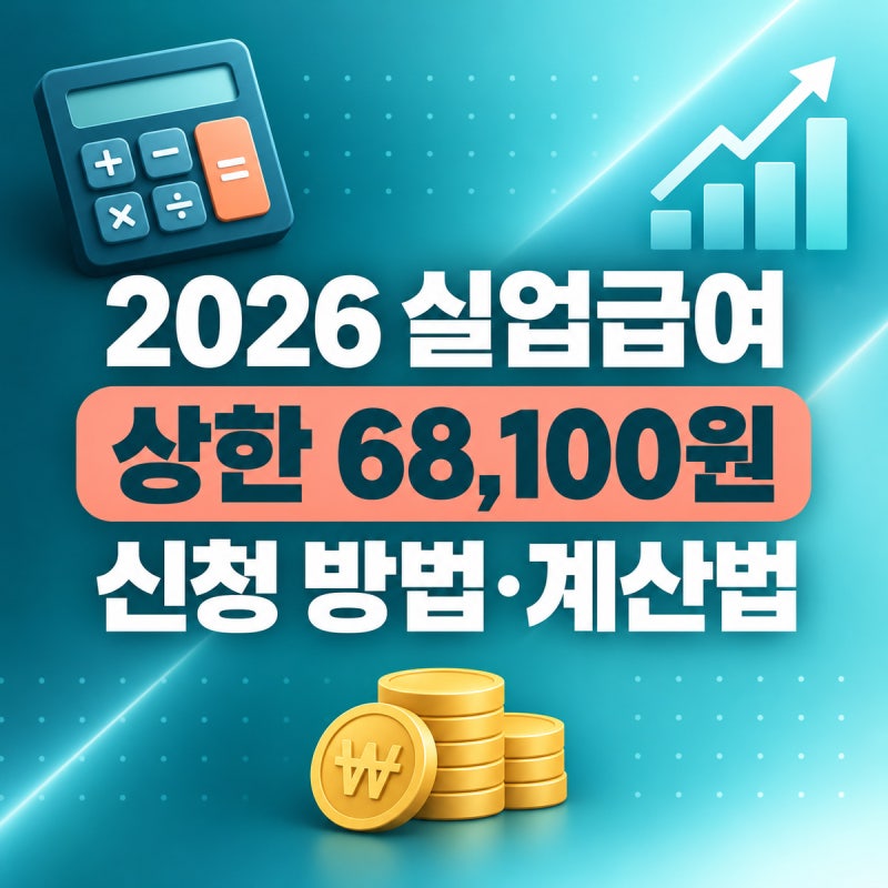 실업급여 계산기 활용법과 2026년 신청방법 총정리