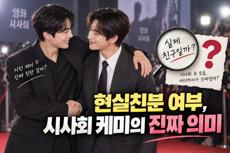 변요한 노재원, 현실 찐친일까? 공개된 근거와 판단 기준