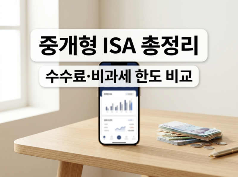 중개형 ISA 증권사 추천 총정리: 거래 수수료 비교, 비과세 한도 & 신규 가입 이벤트