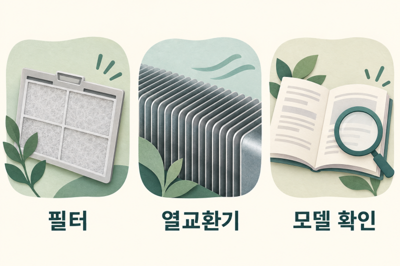 삼성 건조기 청소, 필터와 열교환기를 나눠 관리하세요