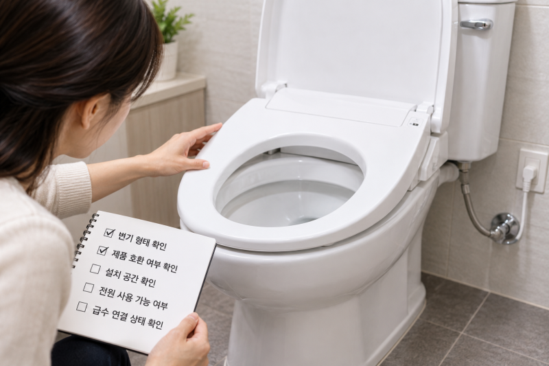 비데 렌탈과 구매 어떤 게 나을까? 설치조건·총비용·관리 차이 비교