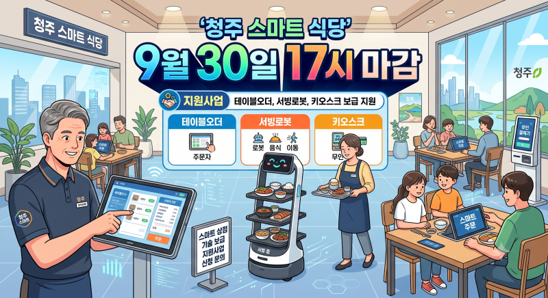 2026 스마트상점 지원사업 2차 신청방법｜키오스크·서빙로봇 최대 얼마 지원될까?