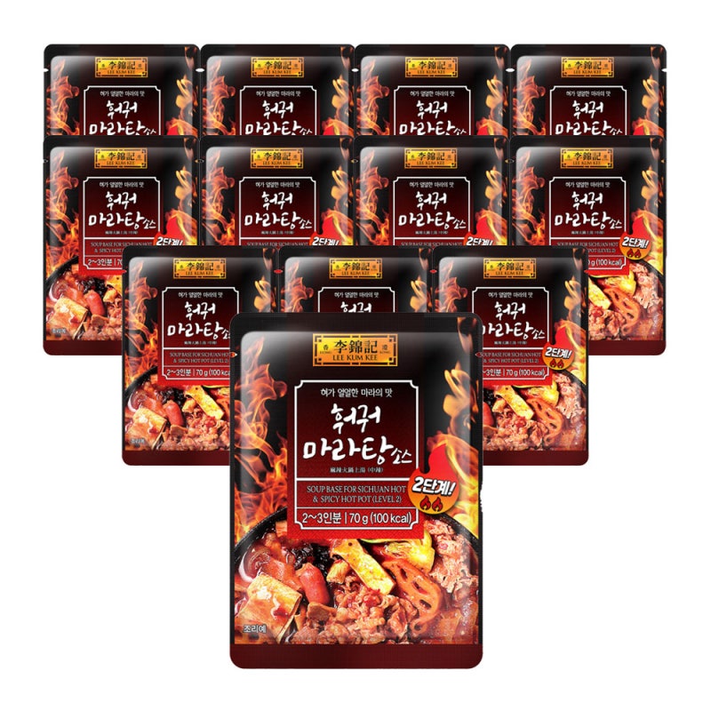오뚜기 이금기 훠궈마라탕소스 2단계 70g 12개 구성과 가격 포인트