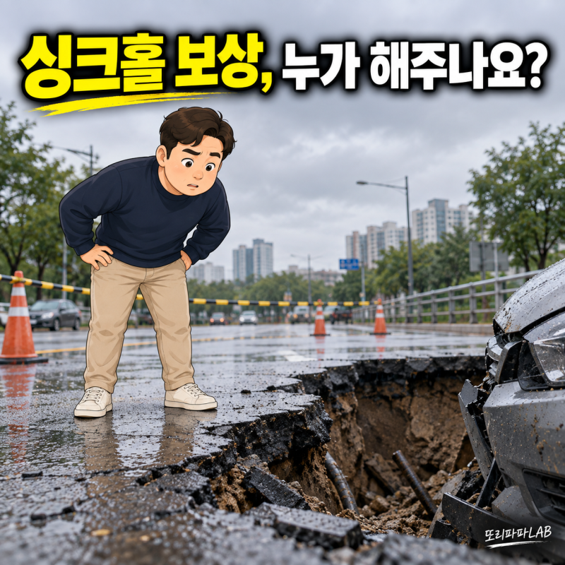 니콜라스 케이지 140억 저택 앞 싱크홀, 한국서 내 차 빠지면 누가 보상할까?