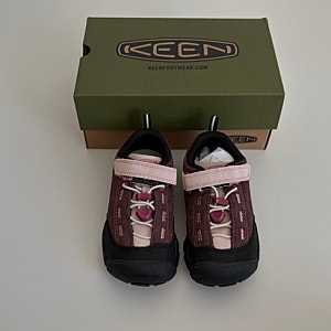 [KEEN] 킨 키즈 재스퍼2 와인 • 두돌 아기 사이즈 팁 • 착용샷