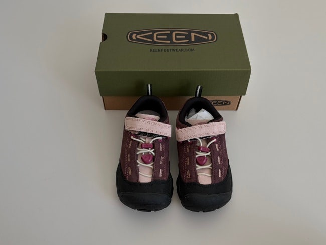 [KEEN] 킨 키즈 재스퍼2 와인 • 두돌 아기 사이즈 팁 • 착용샷