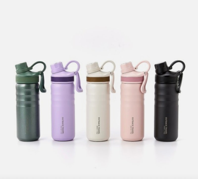 여행용 텀블러 찾는다면? 손잡이 있는 오슬로 아웃백 텀블러 350ml✨