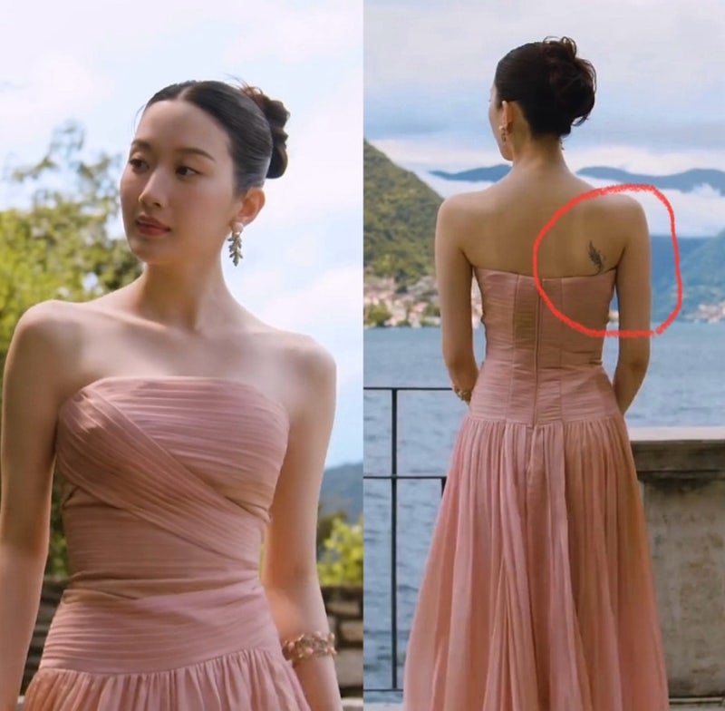 "Not a sticker, but a real tattoo?" Moon Ga-young's Archaeopteryx tattoo and her mother's conception dream story
